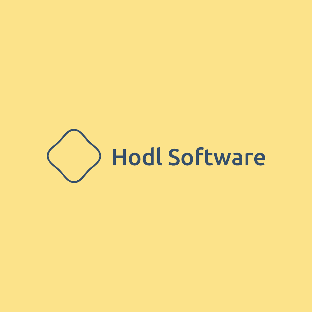 Logo-Marke von hodl-software.